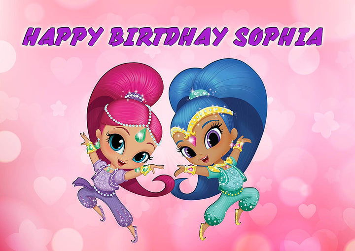 Shimmer and Shine Edible Cake Toppers