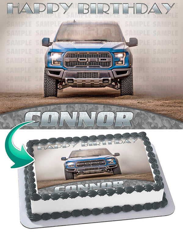 Ford F150 Edible Cake Toppers