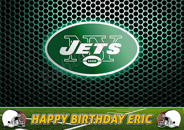 New York Jets NFL Edible Cake Toppers