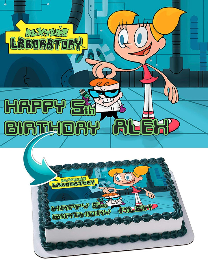 Dexter Laboratory Edible Cake Toppers