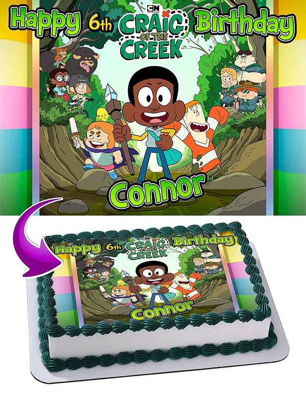 Craig of the Creek Edible Cake Toppers