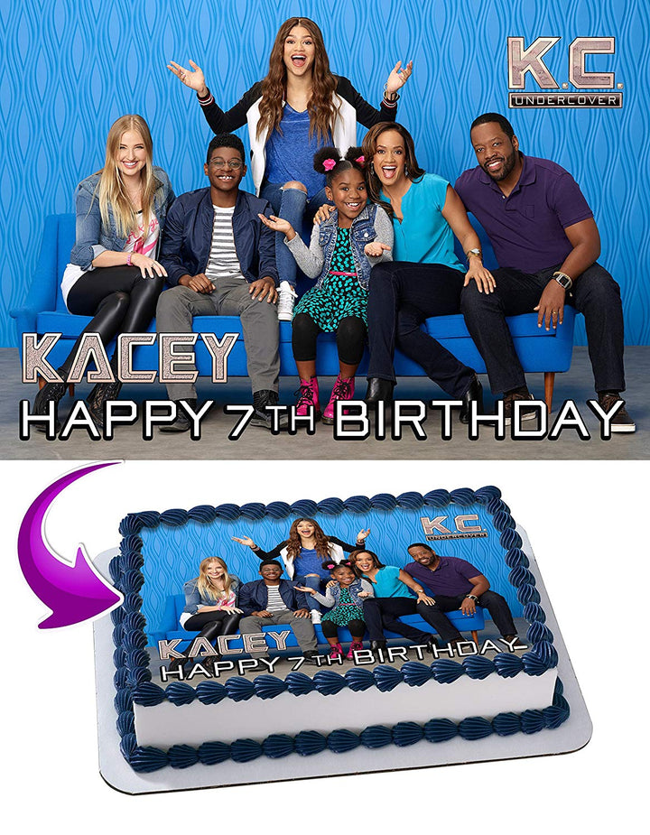 KC Undercover Edible Cake Toppers