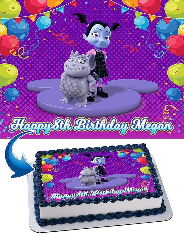 Vampirina Edible Cake Toppers