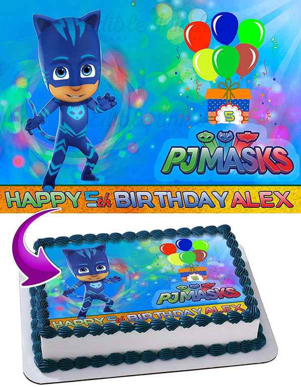 CatBoy PJ MASKS Edible Cake Toppers