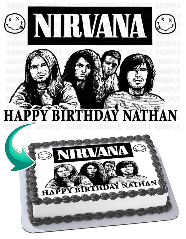 Nirvana Edible Cake Toppers