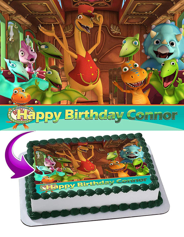 Dinosaur Train Edible Cake Toppers