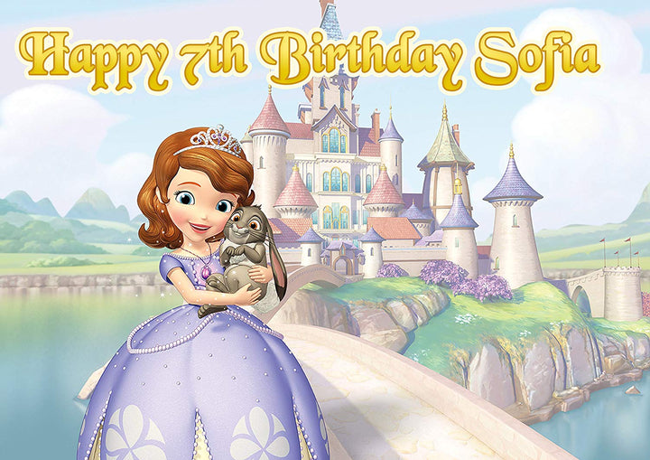 Sofia The First Disney Edible Cake Toppers
