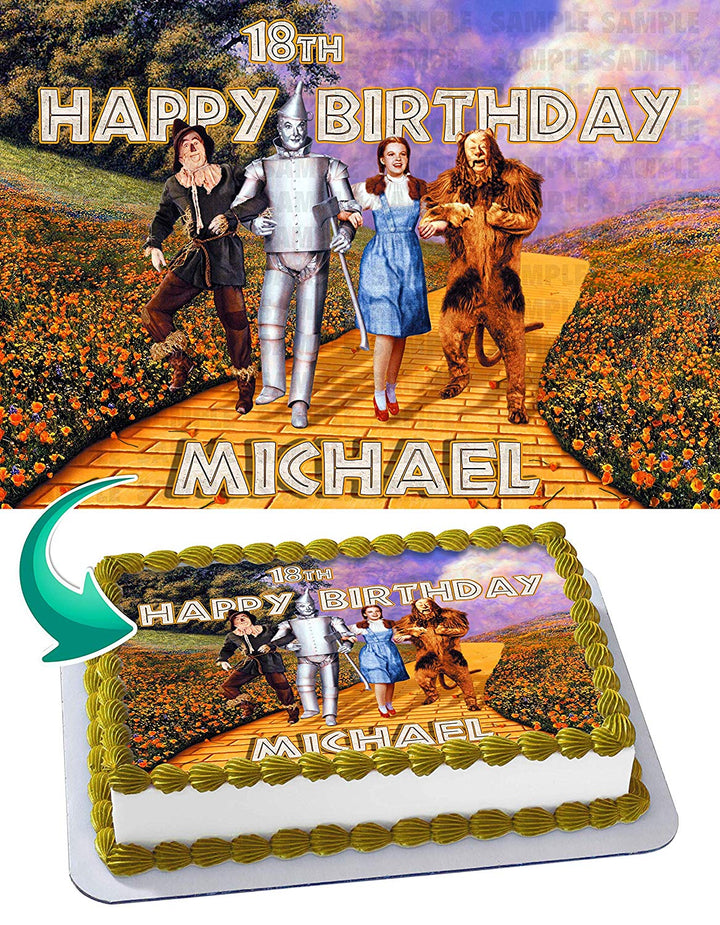 The Wizard of Oz Edible Cake Toppers