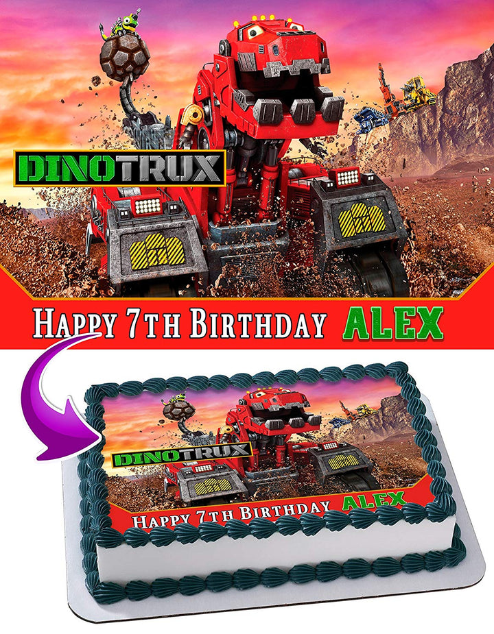 Dinotrux Edible Cake Toppers