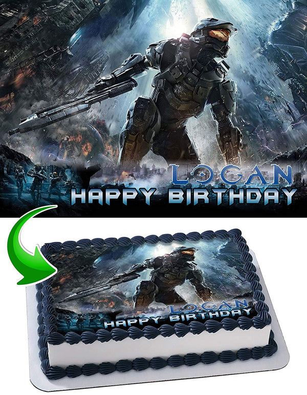 Halo Edible Cake Toppers