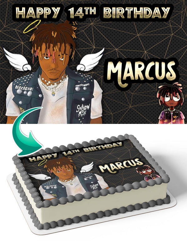 Juice Wrld Edible Cake Toppers