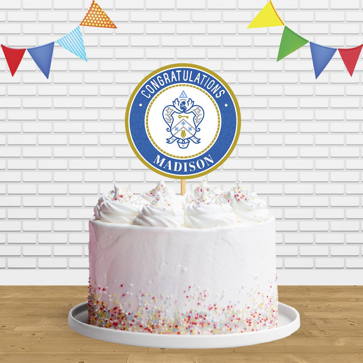 Kappa Kappa Gamma Cake Topper Centerpiece Birthday Party Decorations