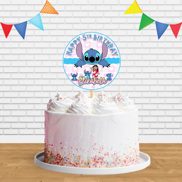 Lilo and Stitch Cake Topper Centerpiece - Lilo and Stitch Party Supplies