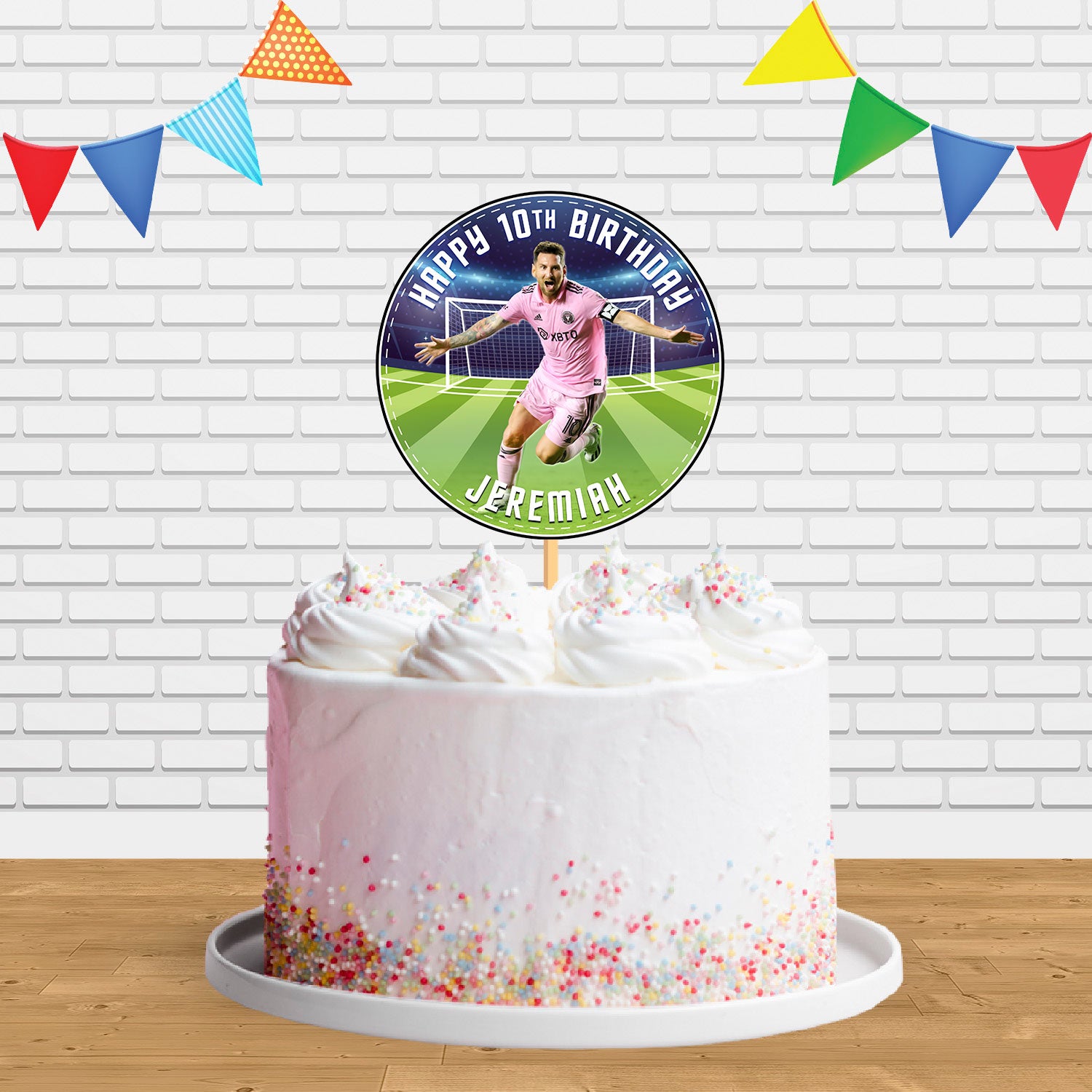 Football Themed Cake - Messi Cake, Food & Drinks, Homemade Bakes on  Carousell