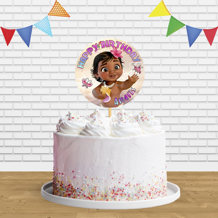 Moana C1 Cake Topper Centerpiece Birthday Party Decorations