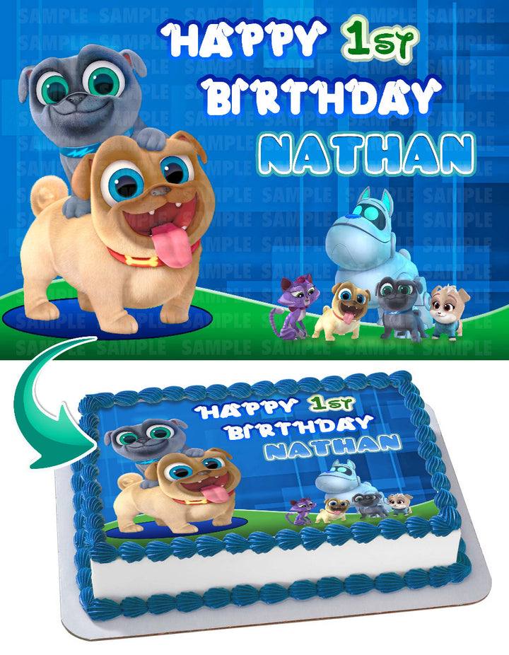 Puppy Dog Pals Edible Cake Toppers