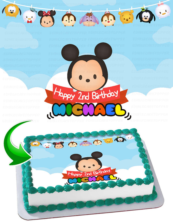 Disney Tsum Tsum Edible Cake Toppers