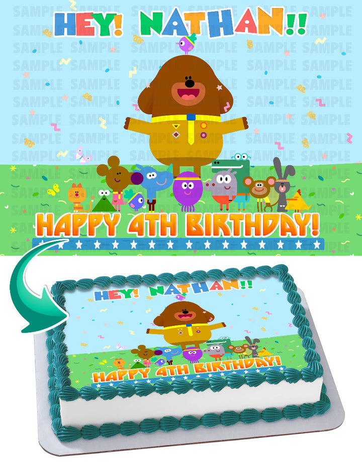 Hey Duggee Edible Cake Toppers