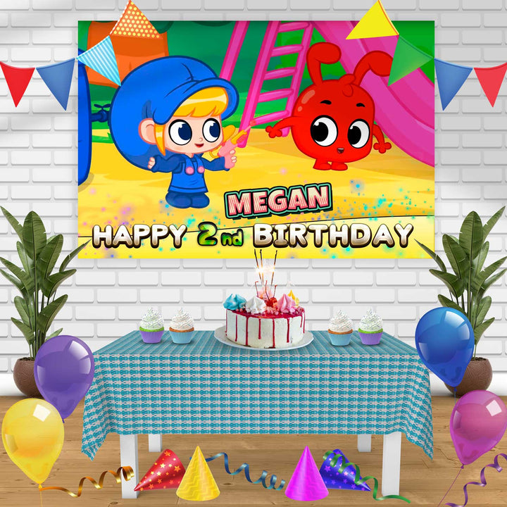 My Magic Birthday Banner Personalized Party Backdrop Decoration