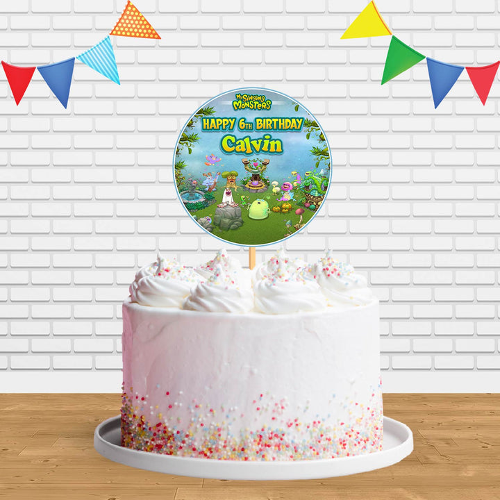 My Singing Monsters Ct Cake Topper Centerpiece Birthday Party Decorations