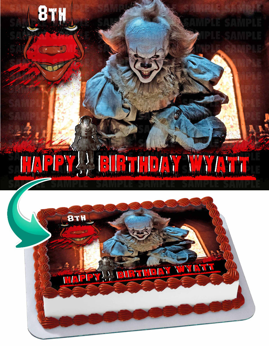 Stephen King It Evil Clown Cake | Designed after the Stephen… | Flickr