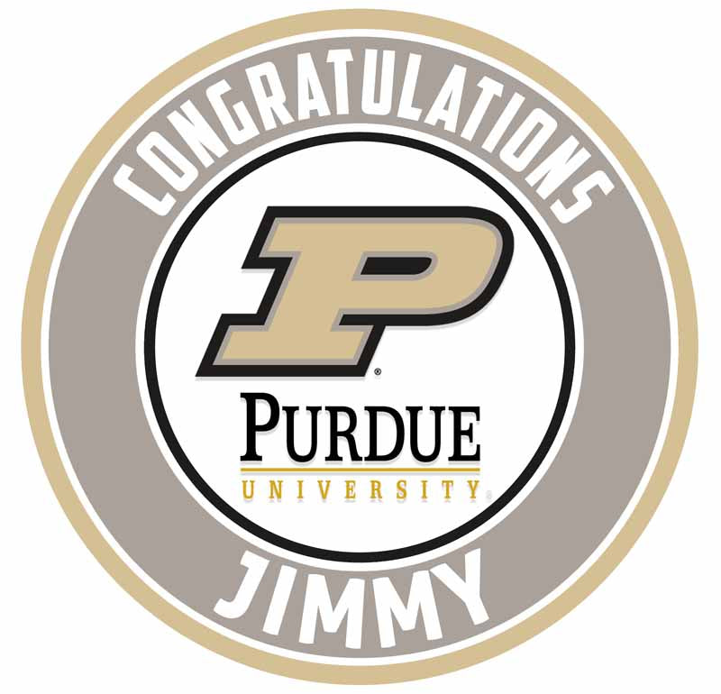 Purdue University Edible Cake Toppers Round – Ediblecakeimage