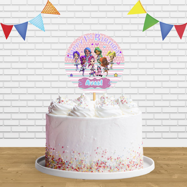 Rainbow Rangers Cake Topper Centerpiece Birthday Party Decorations