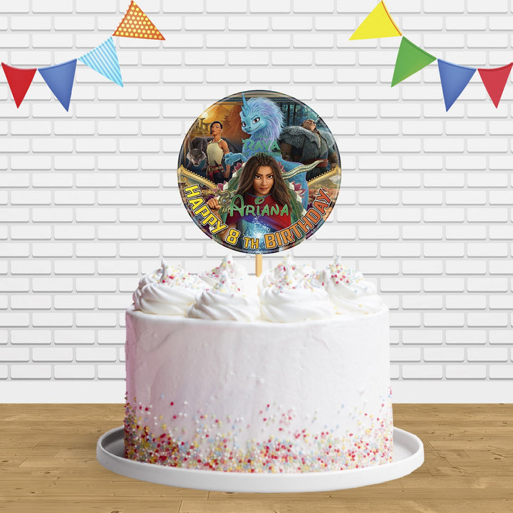 Raya And The Last Dragon C1 Cake Topper Centerpiece Birthday Party Decorations