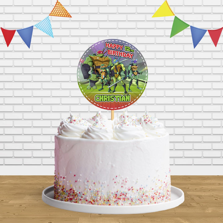 Rise Of The Teenage Mutant Ninja Turtles C1 Cake Topper Centerpiece Birthday Party Decorations