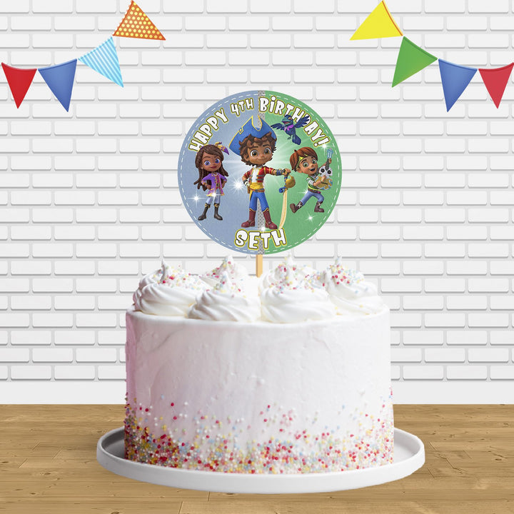 Santiago Of The Seas Cake Topper Centerpiece Birthday Party Decorations