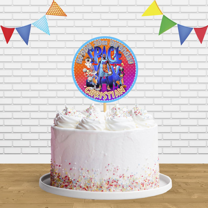 Space Jam A New Legacy Cake Topper Centerpiece Birthday Party Decorations