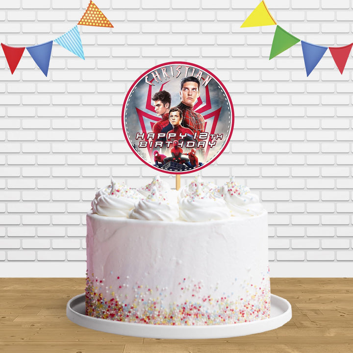 Spider Man No Way Home C4 Cake Topper Centerpiece Birthday Party Decorations