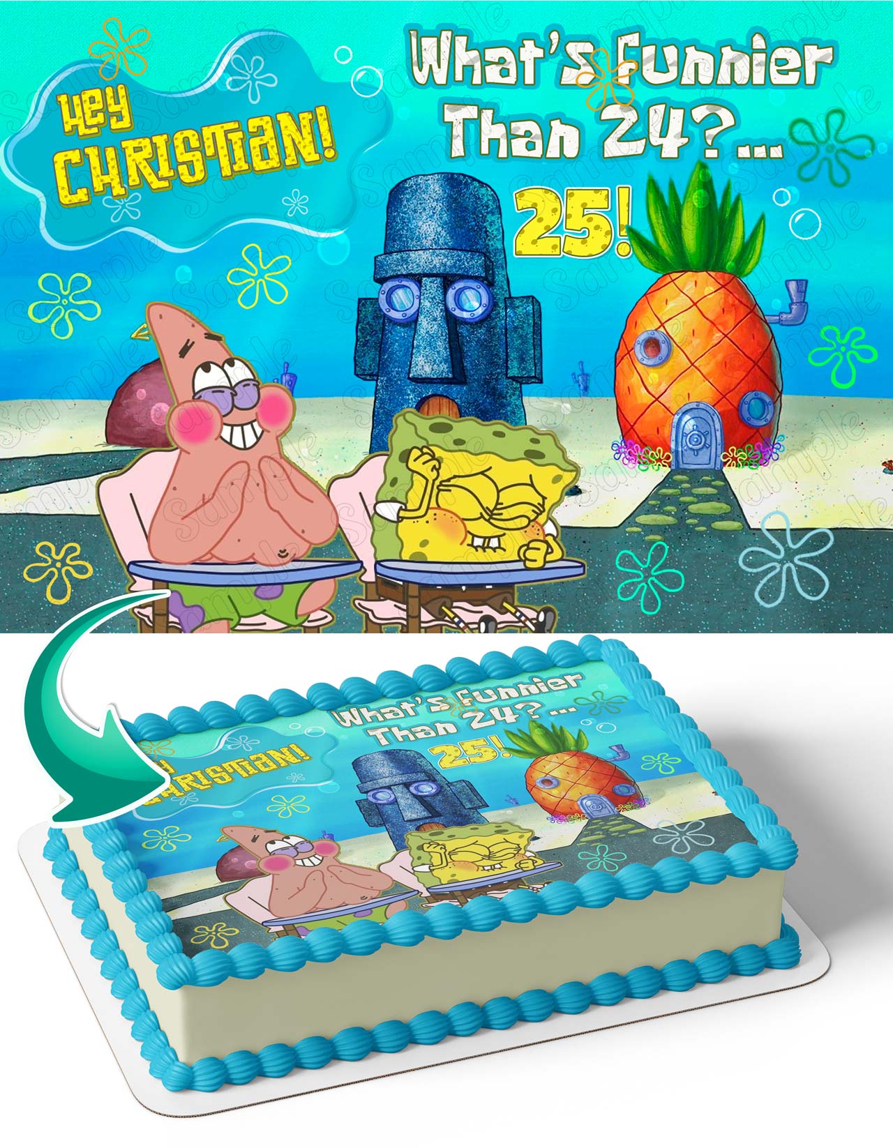 The Disney Dork — southernblessingsfood: SpongeBob Birthday cake I...
