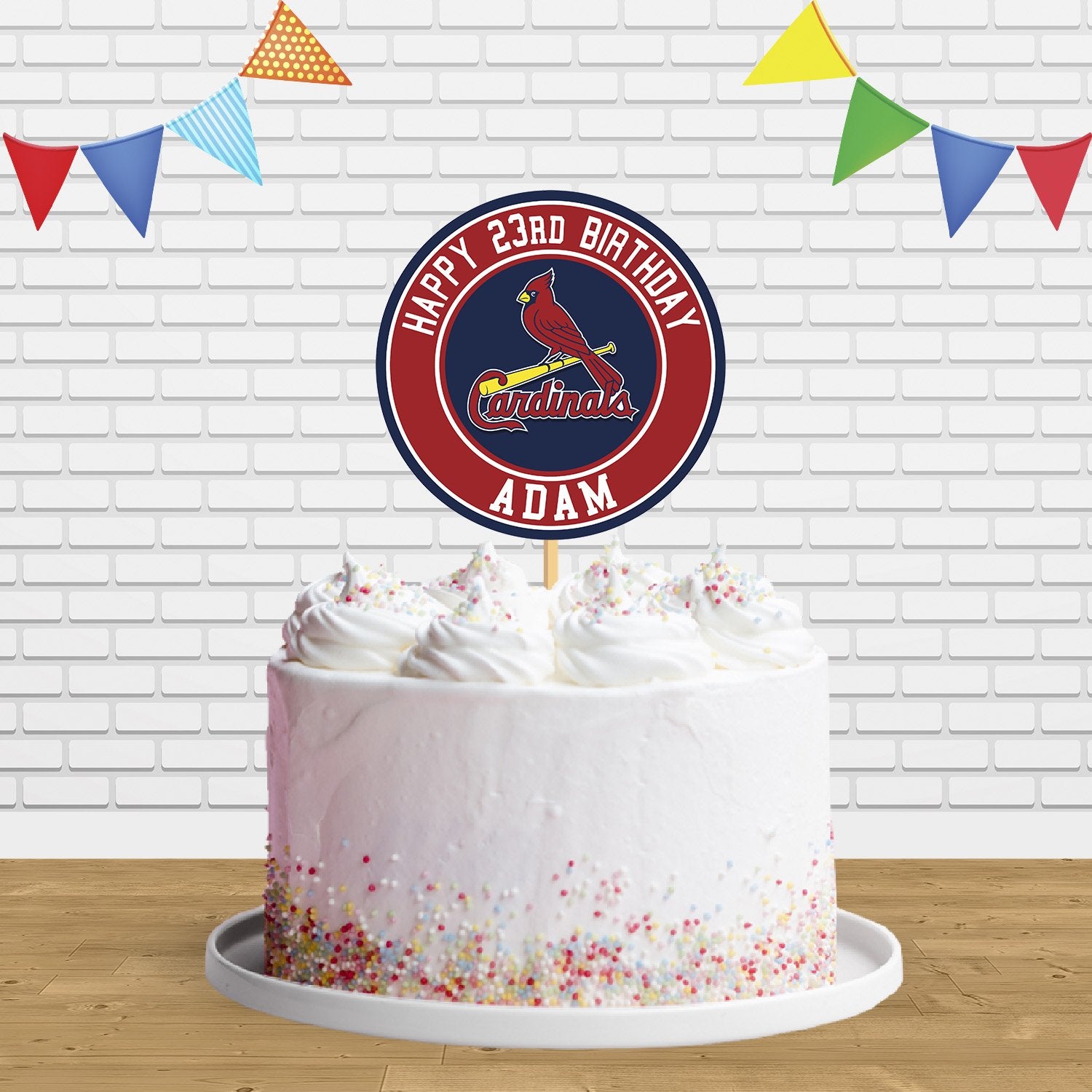 MLB St. Louis Cardinals Photo Cake | Freedom Bakery