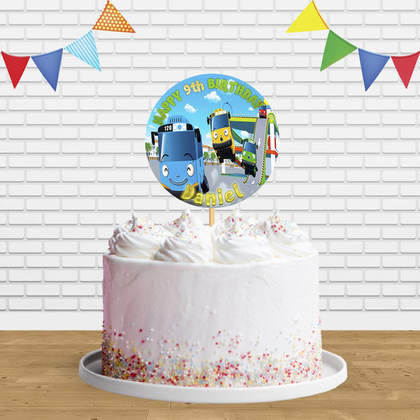 Tayo The Little Bus Cake Topper Centerpiece Birthday Party Decorations