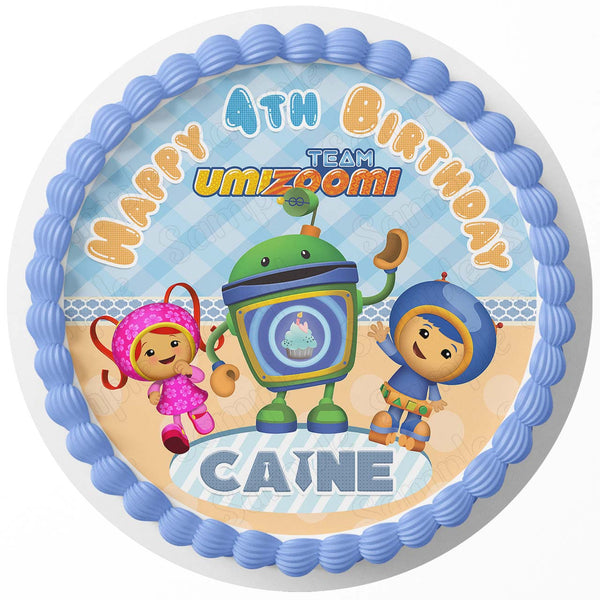 Team Umizoomi RD Edible Cake Toppers Round