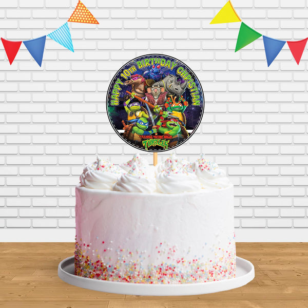 Teenage Mutant Ninja Turtles Mutant Mayhem C4 Ct Cake Topper Centerpiece Birthday Party Decorations