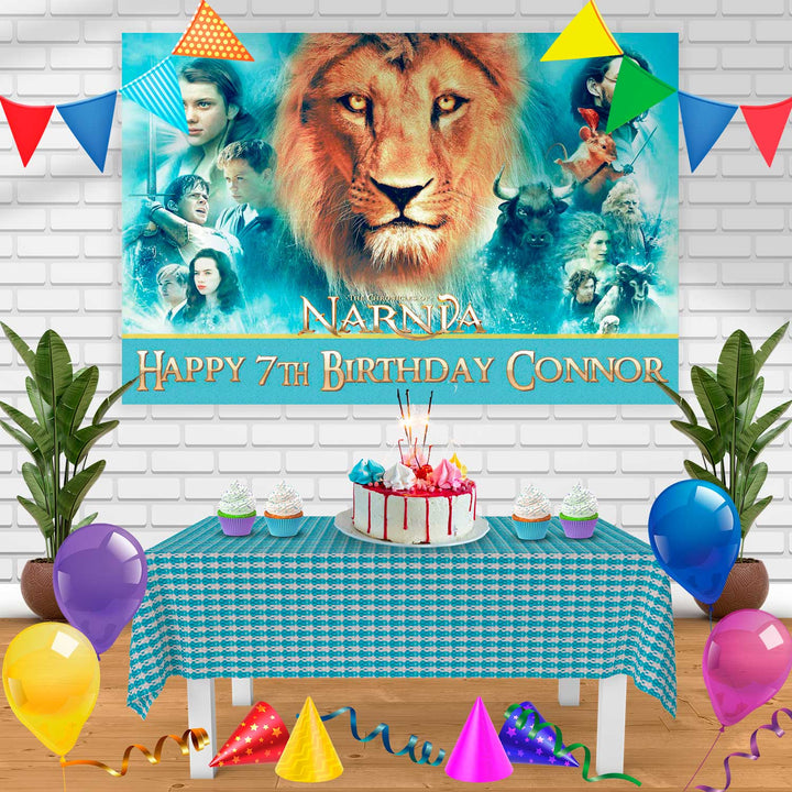 The Chronicles of Narnia Birthday Banner Personalized Party Backdrop Decoration