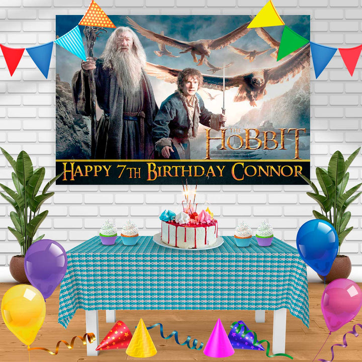 The Hobbit Birthday Banner Personalized Party Backdrop Decoration