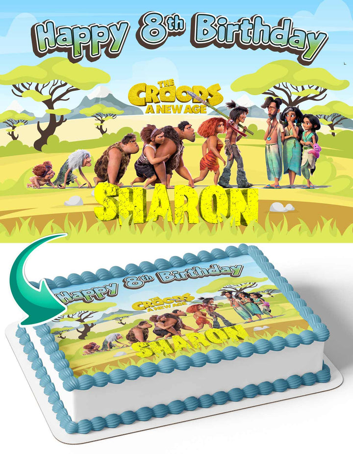 The Croods A New Age Edible Cake Toppers
