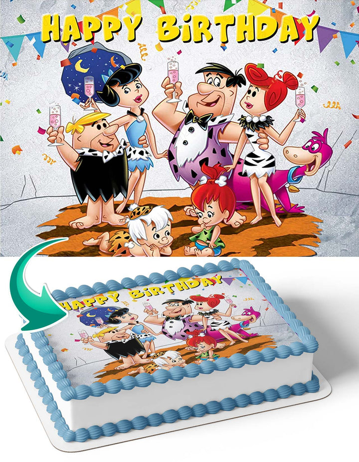 The Flintstones FT Edible Cake Toppers – Ediblecakeimage