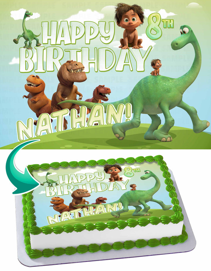 The Good Dinosaur Edible Cake Toppers