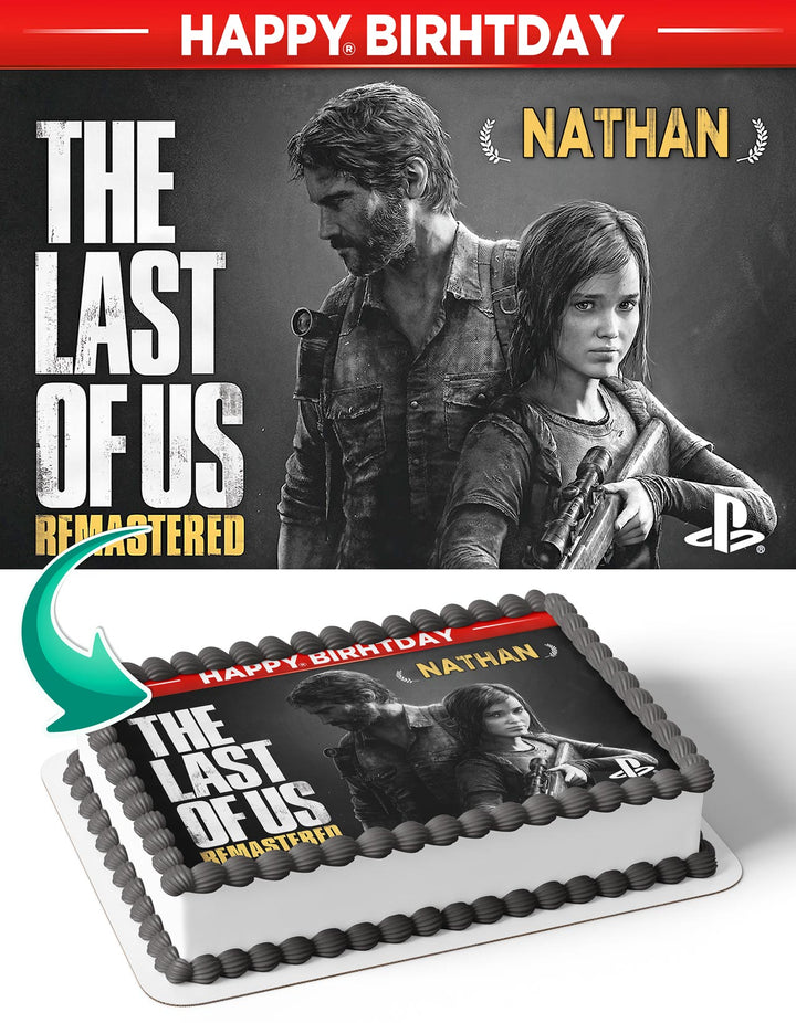 The Last of Us LU Edible Cake Toppers