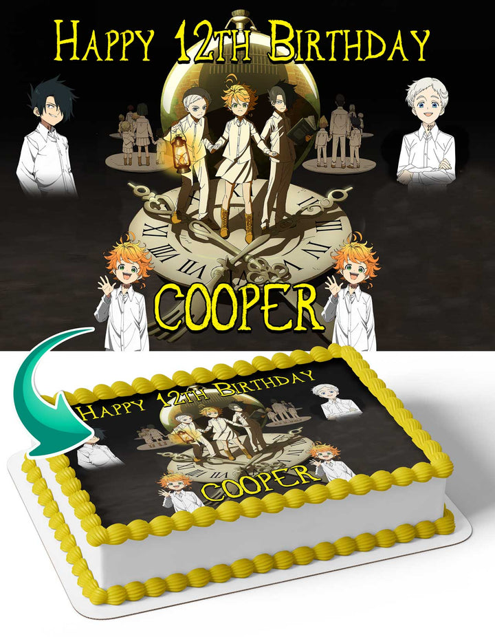 The Promised Neverland Edible Cake Toppers