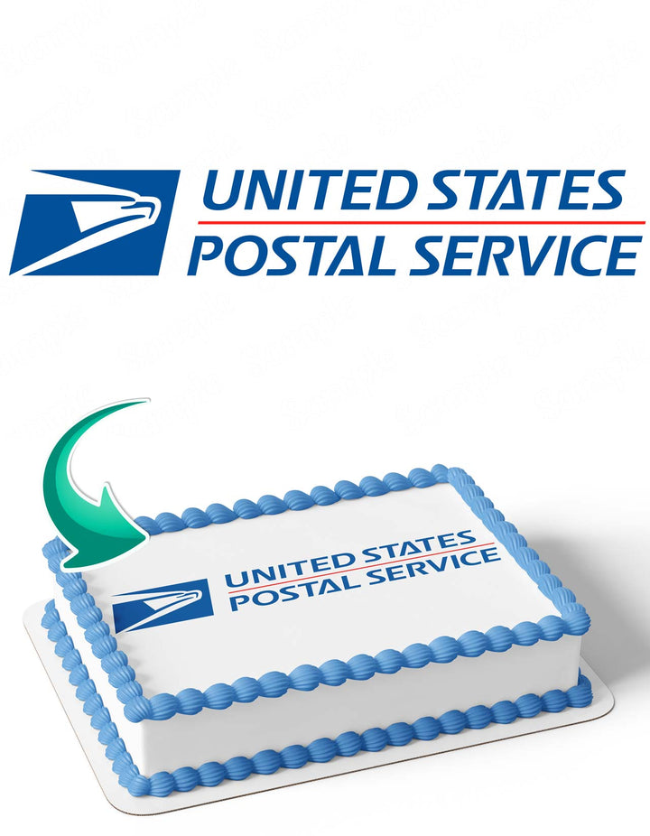 United States Postal Service USPS Edible Cake Toppers